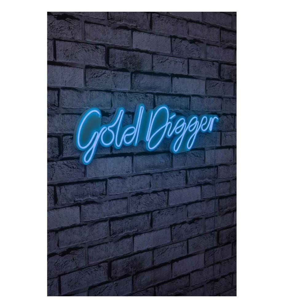 Illuminazione decorativa a LED in plastica, blu, strisce al neon flessibili, tensione di esercizio 12 V CC