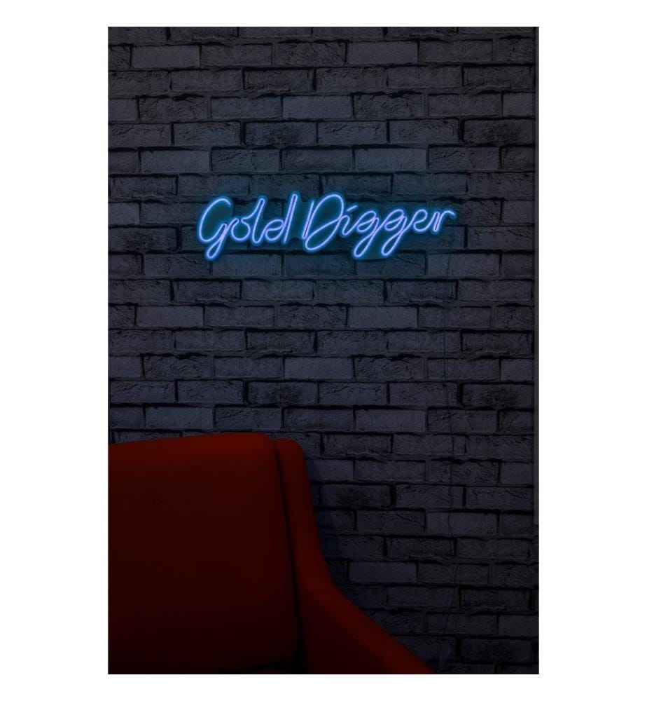 Illuminazione decorativa a LED in plastica, blu, strisce al neon flessibili, tensione di esercizio 12 V CC