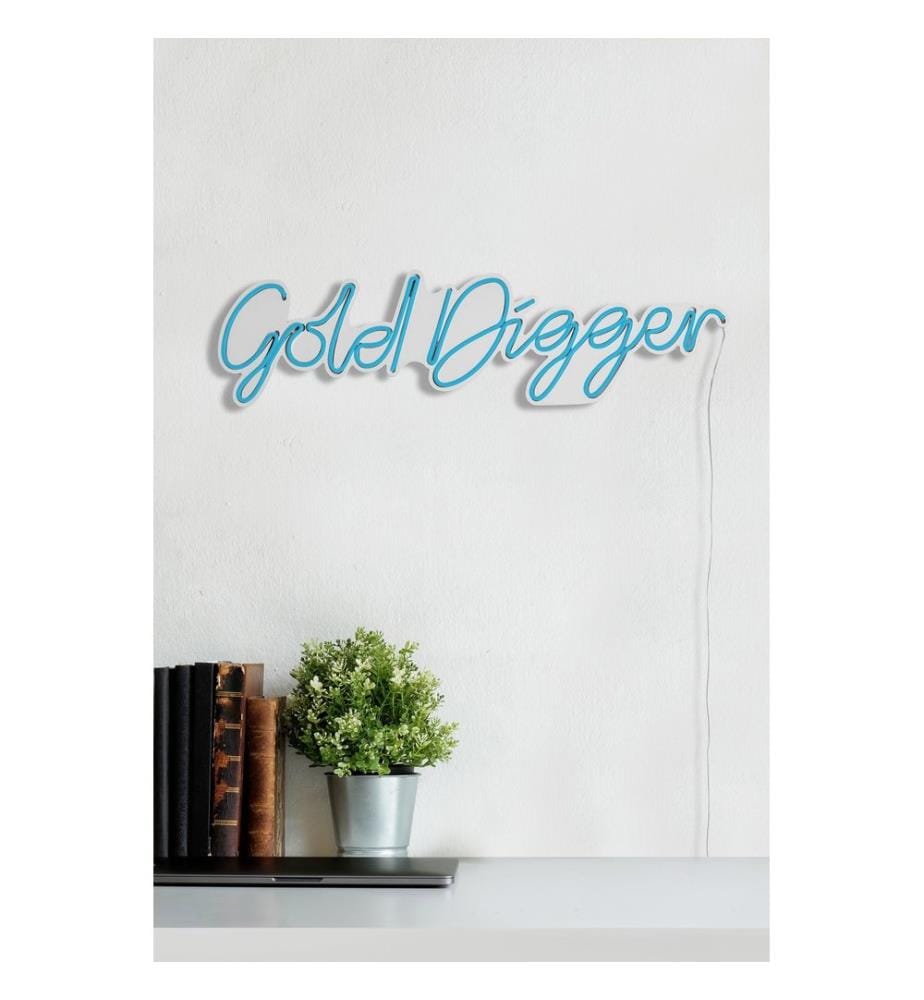 Illuminazione decorativa a LED in plastica, blu, strisce al neon flessibili, tensione di esercizio 12 V CC