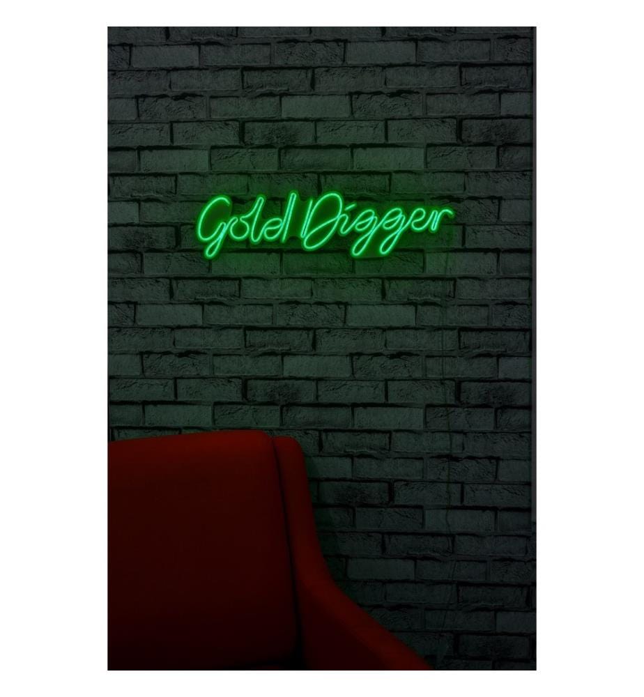 Illuminazione decorativa a LED in plastica, verde, strisce al neon flessibili, tensione di esercizio 12 V CC