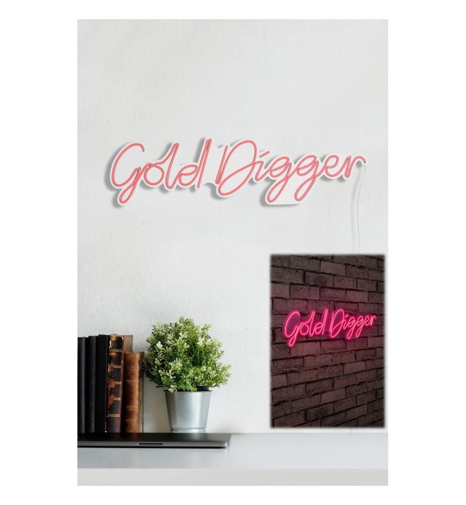 Illuminazione decorativa a LED in plastica, rosa, strisce al neon flessibili, tensione di esercizio 12 V CC