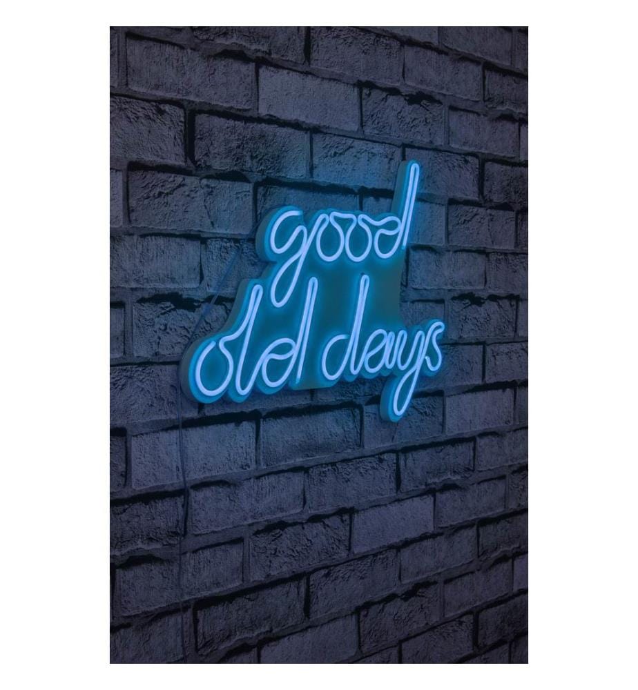 Illuminazione decorativa a LED in plastica, blu, strisce al neon flessibili, tensione di esercizio 12 V CC