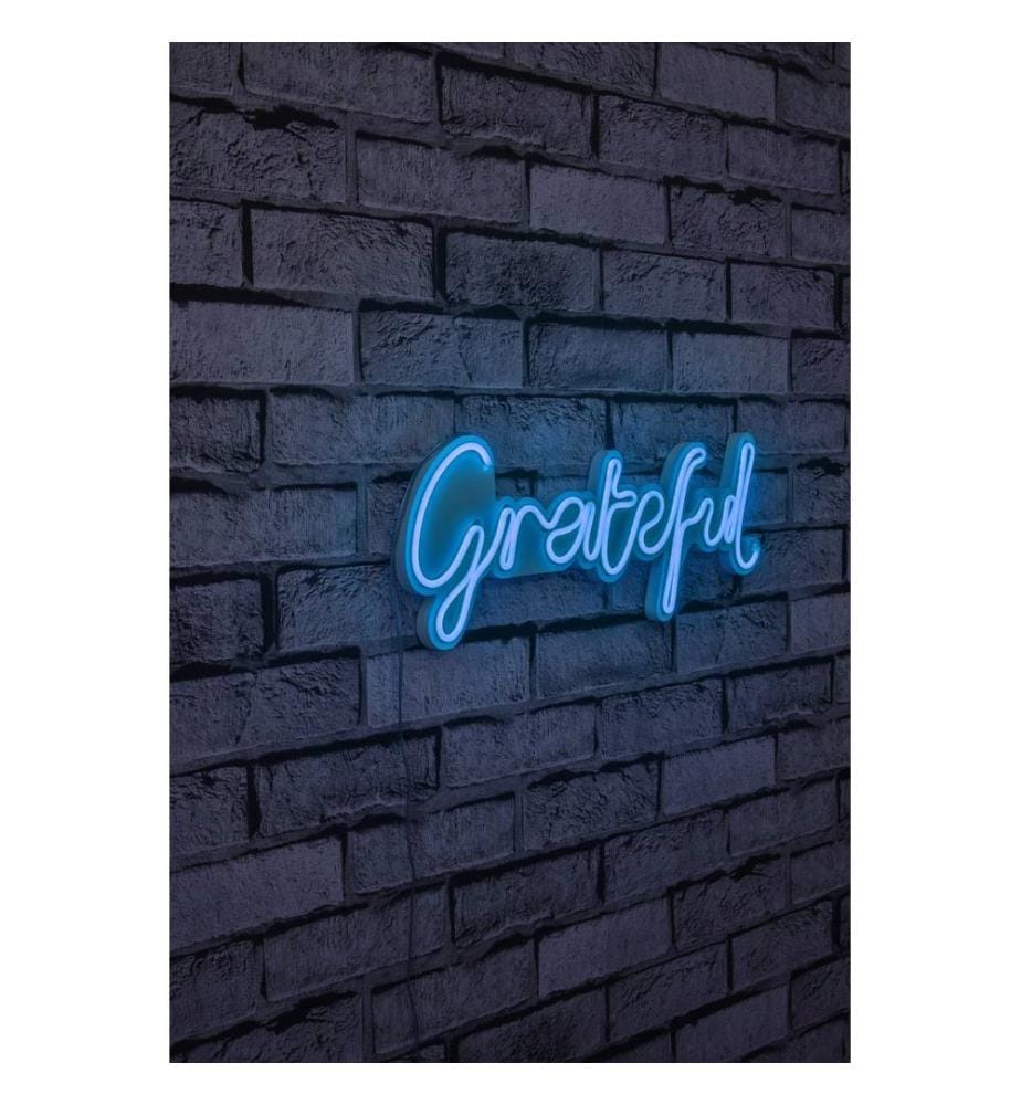 Éclairage décoratif à LED en plastique, bleu, bandes de néon flexibles, tension de service 12 V
