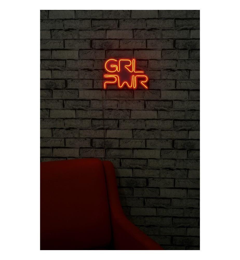 Illuminazione decorativa a LED in plastica, strisce al neon flessibili rosse, tensione di esercizio 12 V CC