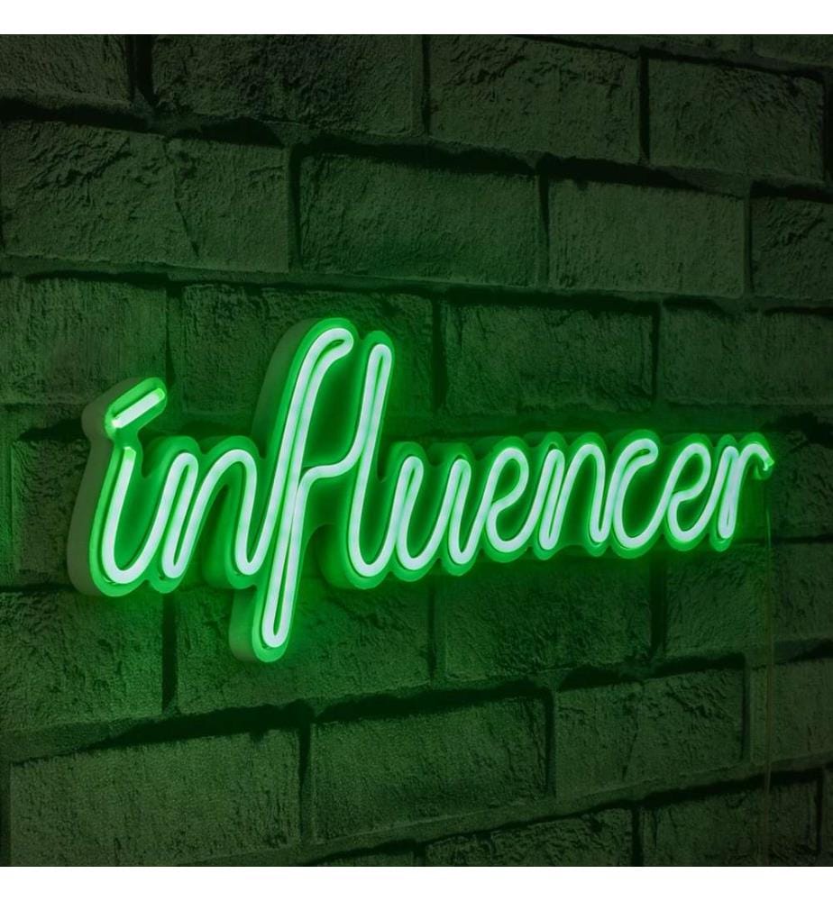 Illuminazione decorativa a LED in plastica, verde, strisce al neon flessibili, tensione di esercizio 12 V CC