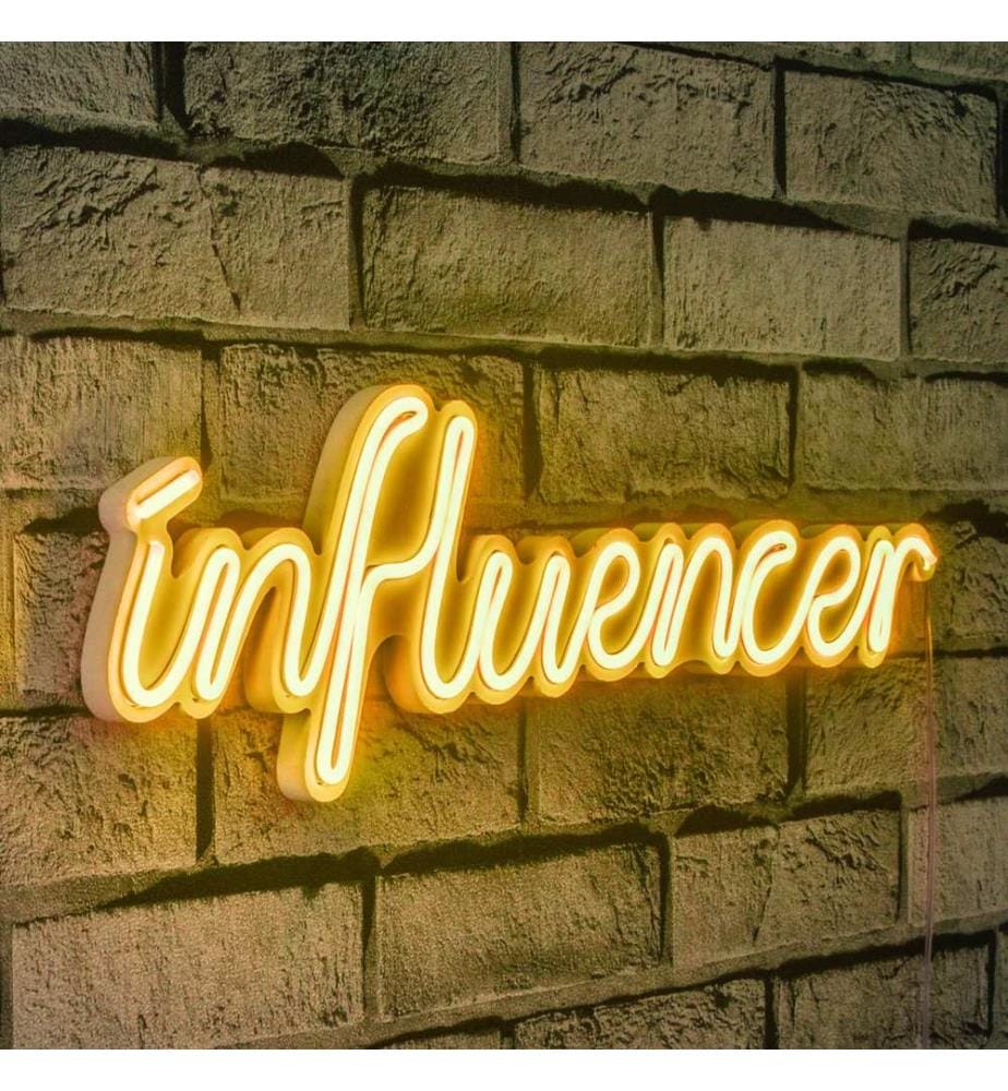 Illuminazione decorativa a LED in plastica, strisce al neon flessibili gialle, tensione di esercizio 12 V CC