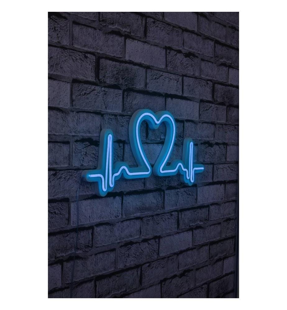 Illuminazione decorativa a LED in plastica, blu, strisce al neon flessibili, tensione di esercizio 12 V CC