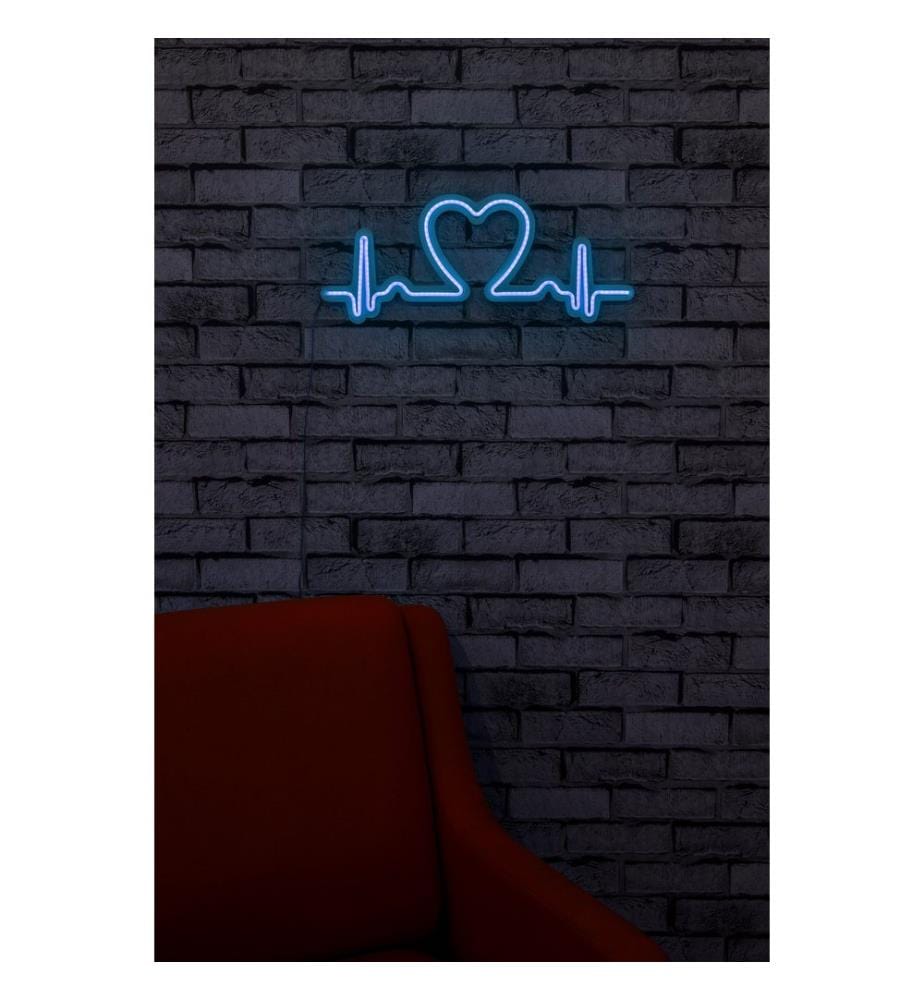 Illuminazione decorativa a LED in plastica, blu, strisce al neon flessibili, tensione di esercizio 12 V CC