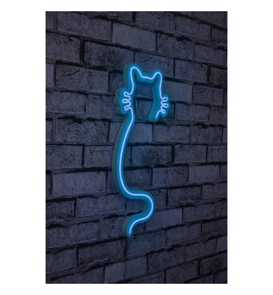 Illuminazione decorativa a LED in plastica, blu, strisce al neon flessibili, tensione di esercizio 12 V CC