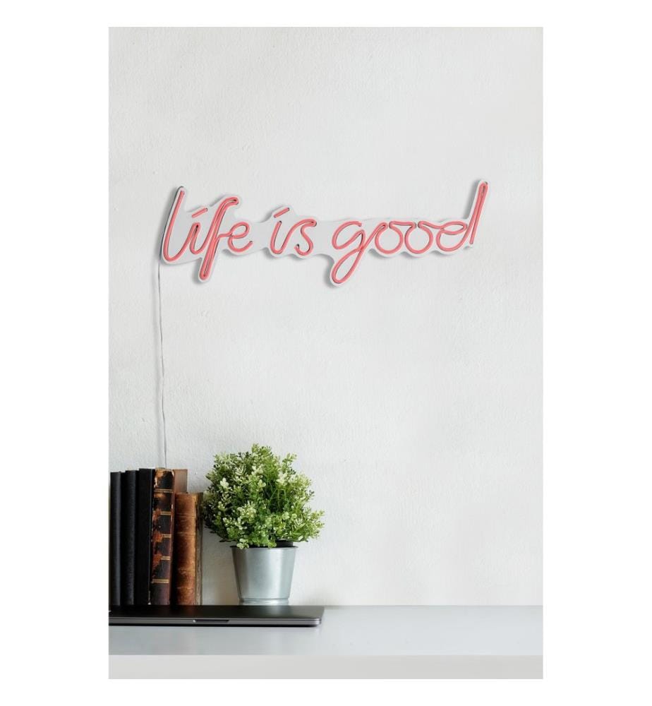 Éclairage décoratif à LED en plastique, rose, bandes de néon flexibles, tension d'alimentation 12 V