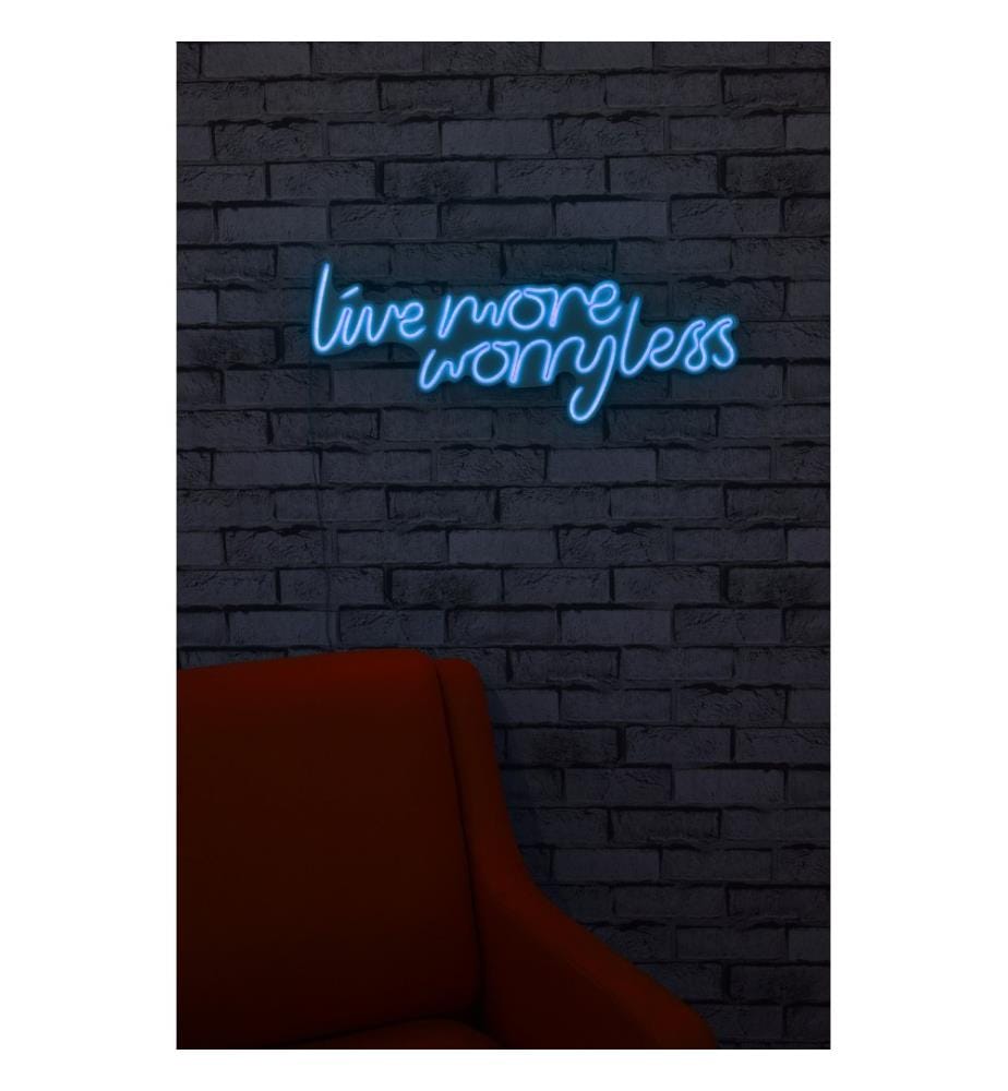 Illuminazione decorativa a LED in plastica, blu, strisce al neon flessibili, tensione di esercizio 12 V CC