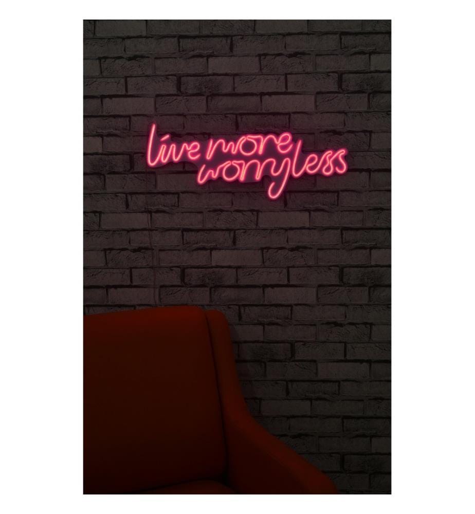 Éclairage décoratif à LED en plastique, rose, bandes de néon flexibles, tension d'alimentation 12 V