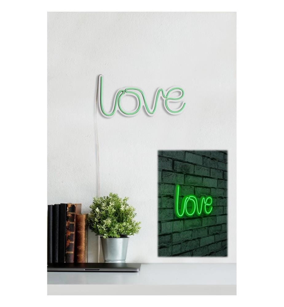 Éclairage décoratif à LED en plastique, vert, bandes de néon flexibles, tension d'alimentation 12 V
