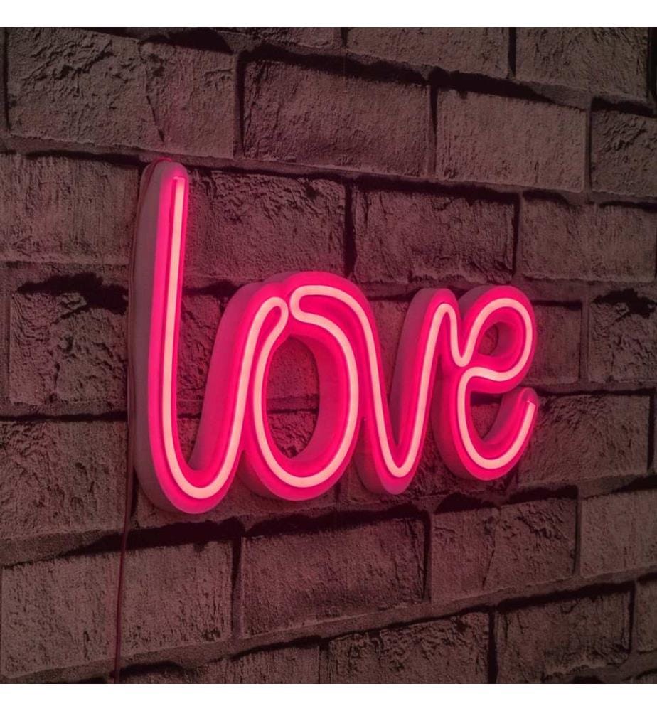 Illuminazione decorativa a LED in plastica, rosa, strisce al neon flessibili, tensione di esercizio 12 V CC