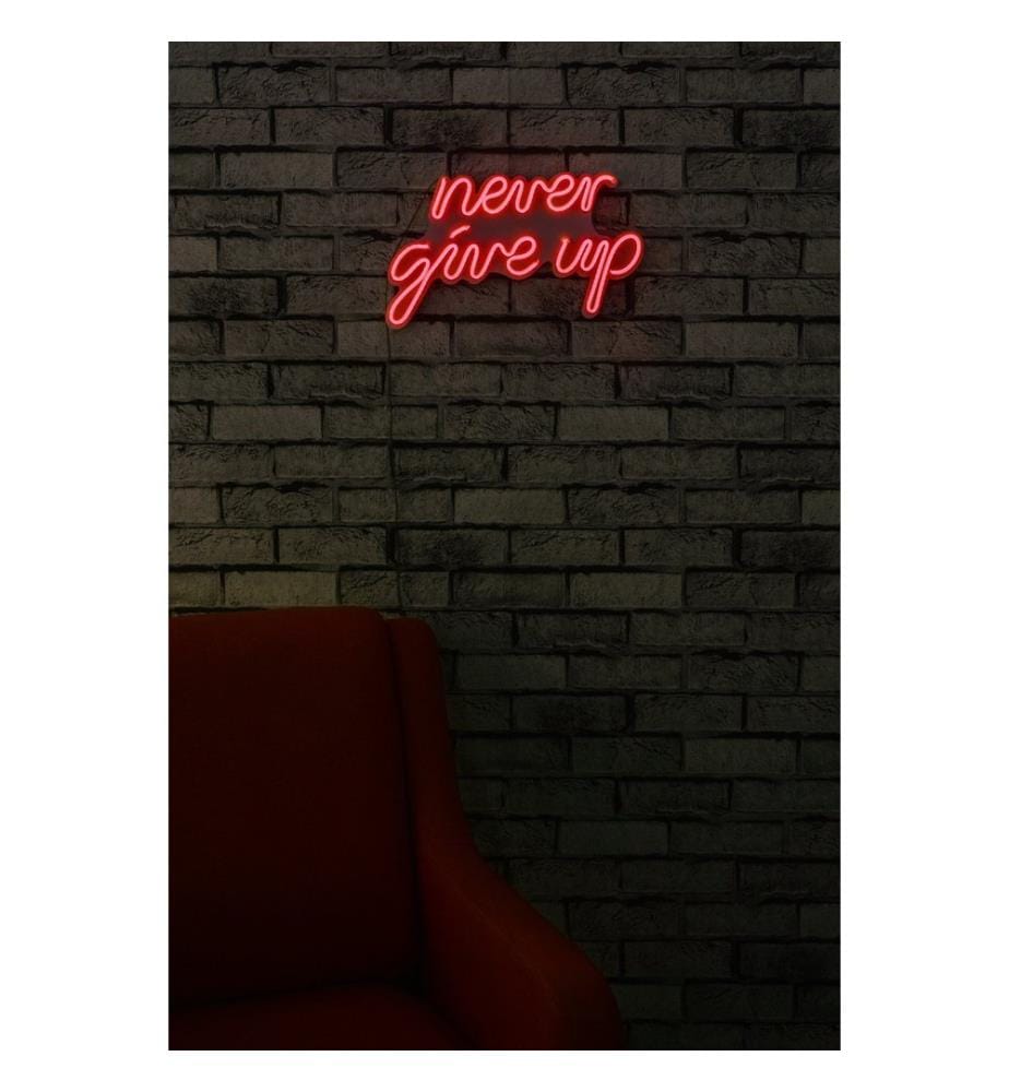 Illuminazione decorativa a LED in plastica, strisce al neon flessibili rosse, tensione di esercizio 12 V CC