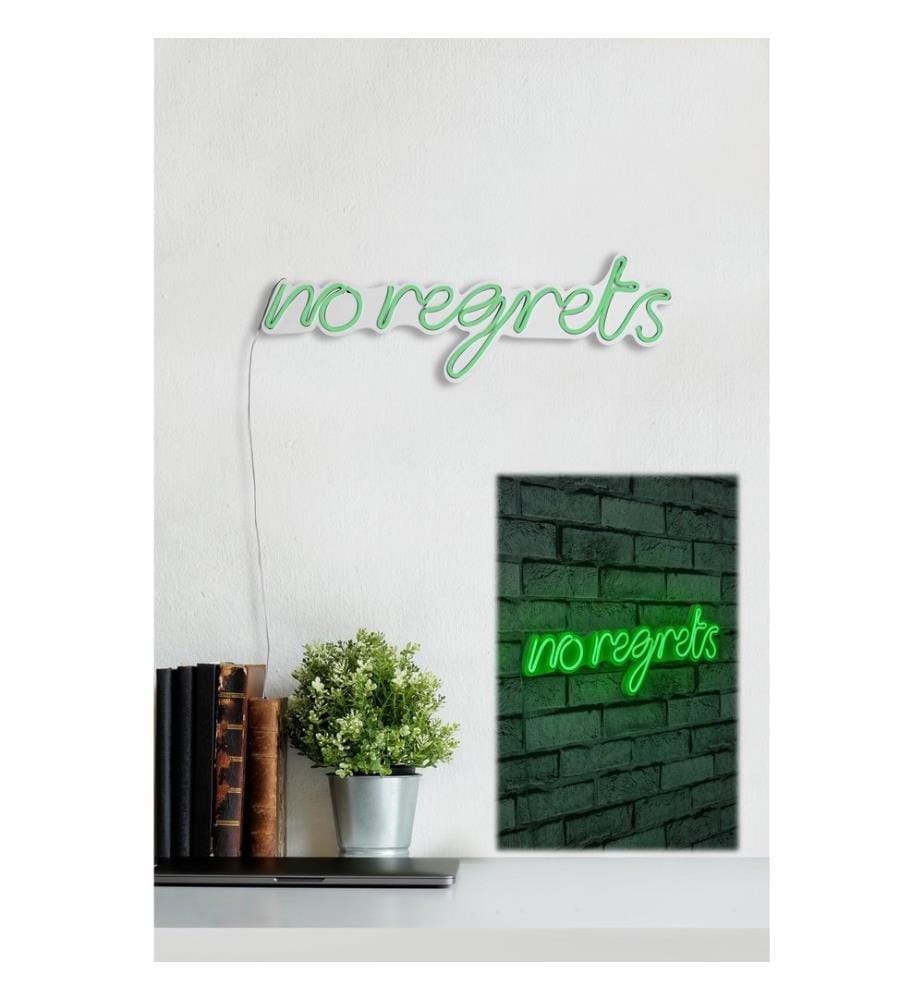 Illuminazione decorativa a LED in plastica, verde, strisce al neon flessibili, tensione di esercizio 12 V CC