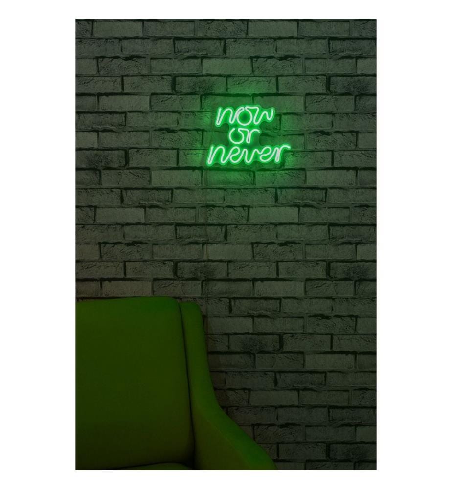 Illuminazione decorativa a LED in plastica, verde, strisce al neon flessibili, tensione di esercizio 12 V CC
