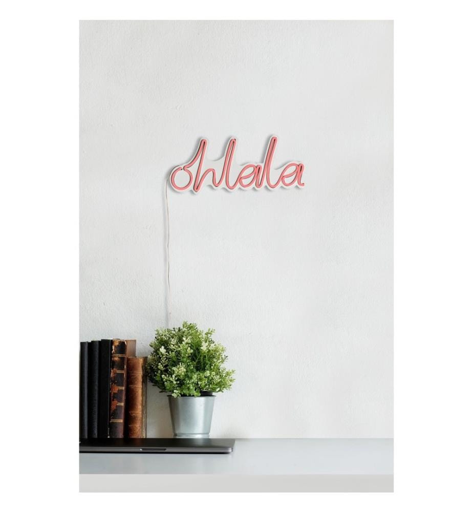 Éclairage décoratif à LED en plastique, rose, bandes de néon flexibles, tension d'alimentation 12 V