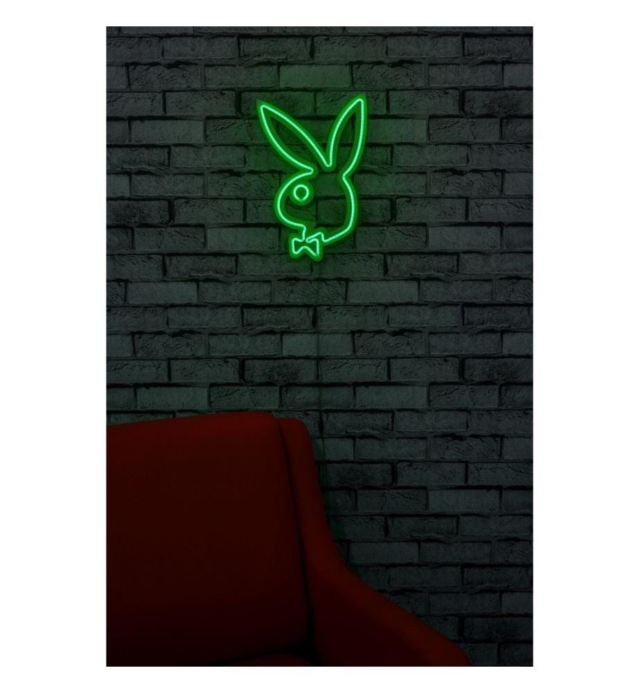 Illuminazione decorativa a LED in plastica, verde, strisce al neon flessibili, tensione di esercizio 12 V CC