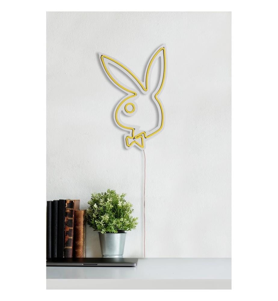 Éclairage décoratif à LED en plastique, jaune, bandes de néon flexibles, tension d'alimentation 12 V