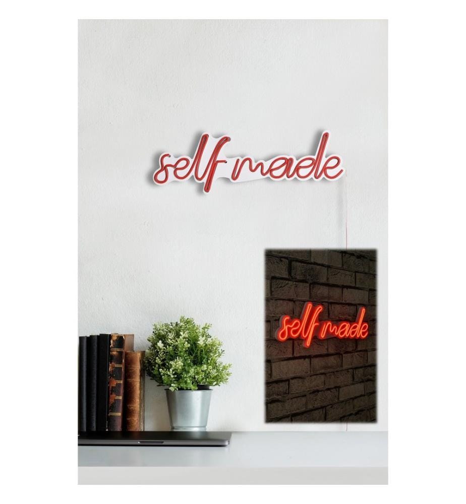 Éclairage décoratif à LED en plastique, rouge, bandes de néon flexibles, tension d'alimentation 12 V