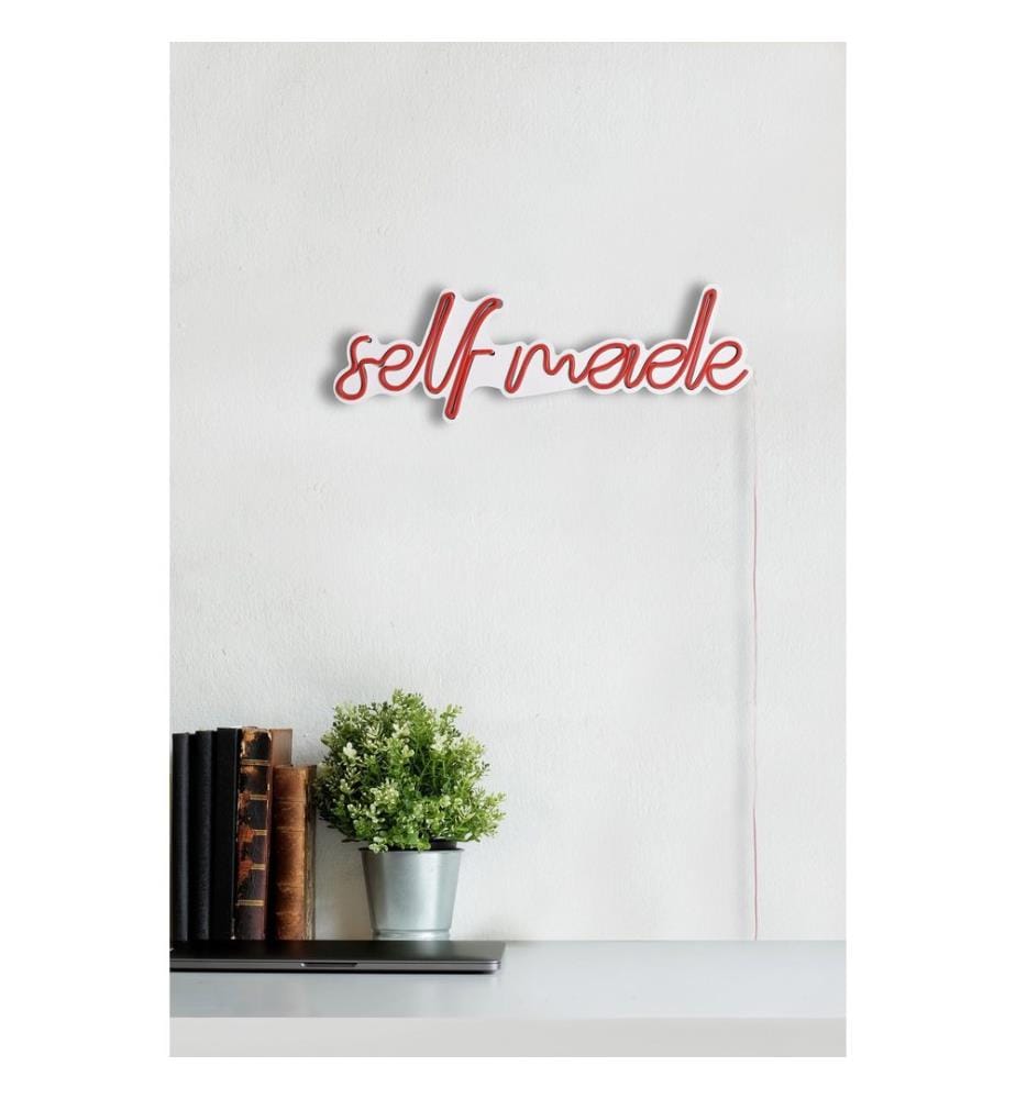 Éclairage décoratif à LED en plastique, rouge, bandes de néon flexibles, tension d'alimentation 12 V