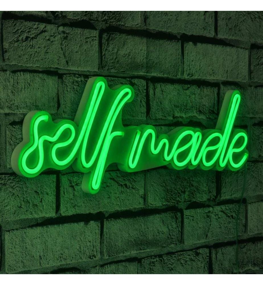 Éclairage décoratif à LED en plastique, vert, bandes de néon flexibles, tension d'alimentation 12 V