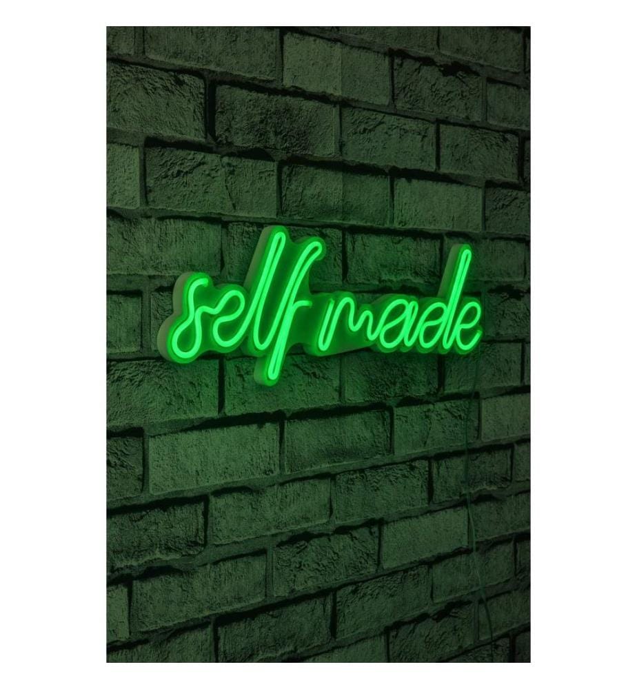 Éclairage décoratif à LED en plastique, vert, bandes de néon flexibles, tension d'alimentation 12 V