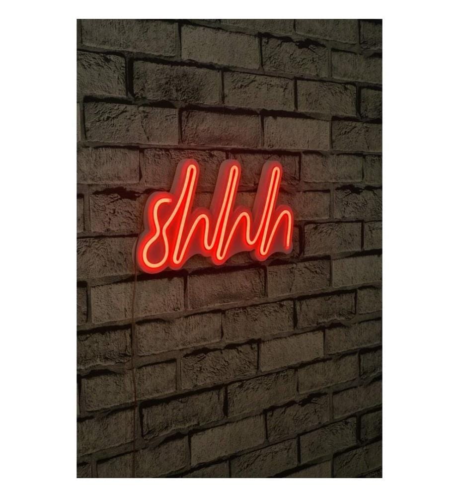 Illuminazione decorativa a LED in plastica, strisce al neon flessibili rosse, tensione di esercizio 12 V CC