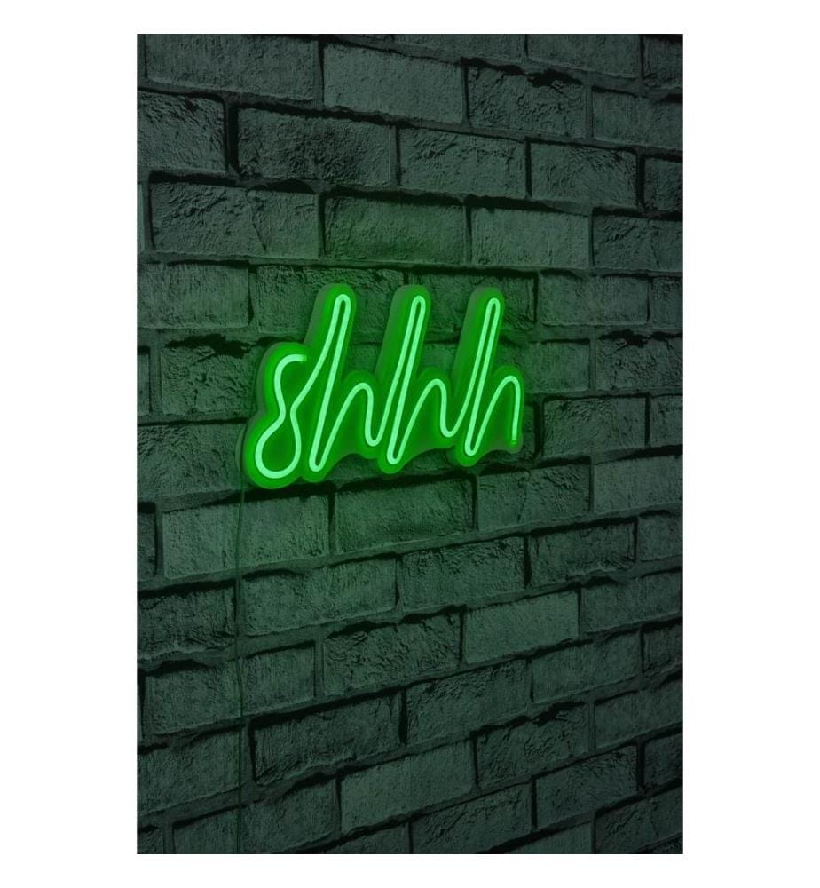 Illuminazione decorativa a LED in plastica, verde, strisce al neon flessibili, tensione di esercizio 12 V CC