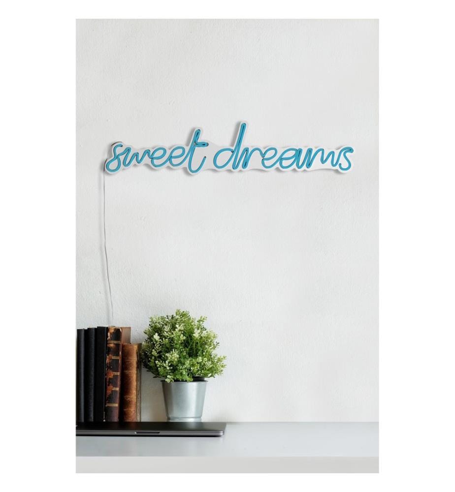 Illuminazione decorativa a LED in plastica, blu, strisce al neon flessibili, tensione di esercizio 12 V CC