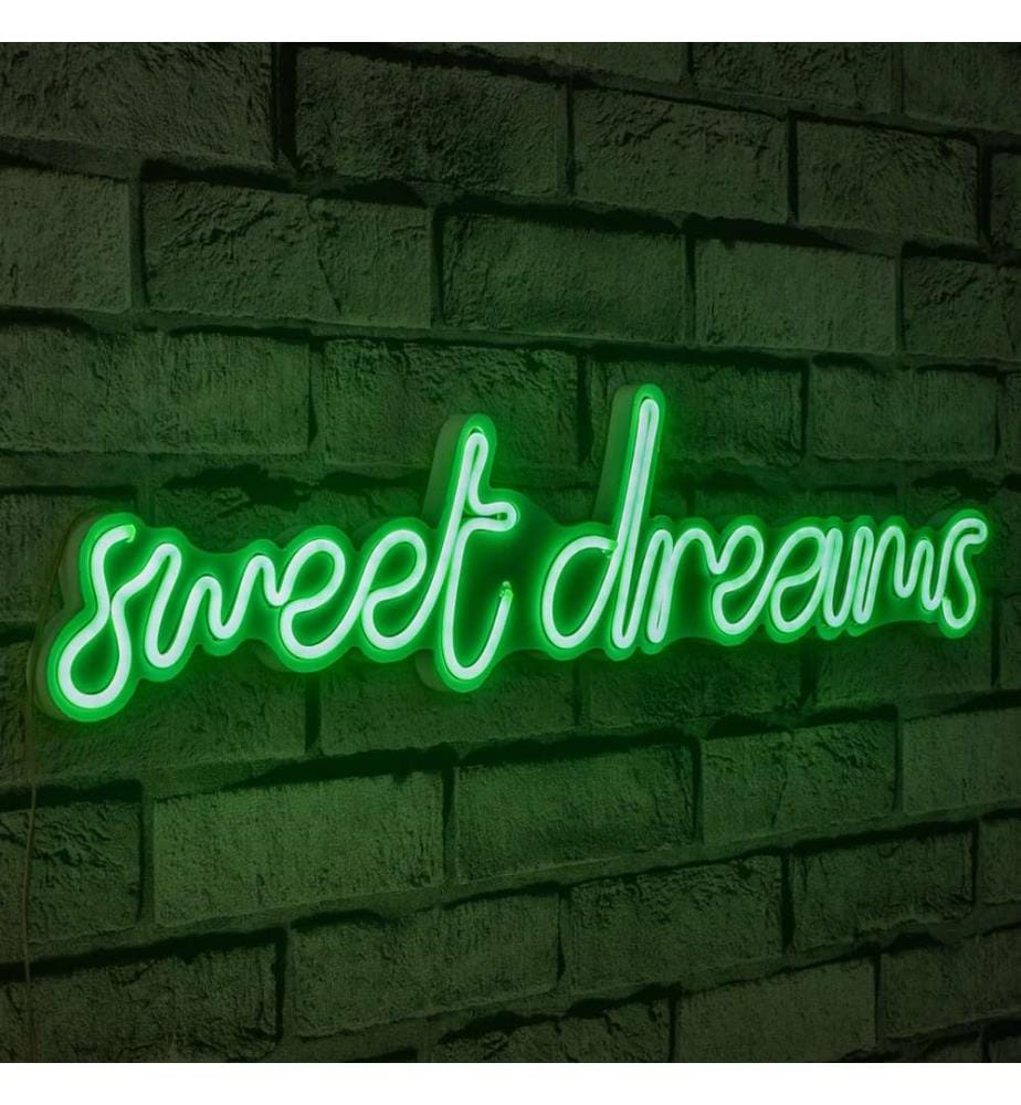 Illuminazione decorativa a LED in plastica, verde, strisce al neon flessibili, tensione di esercizio 12 V CC