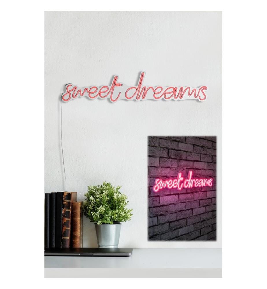 Illuminazione decorativa a LED in plastica, rosa, strisce al neon flessibili, tensione di esercizio 12 V CC