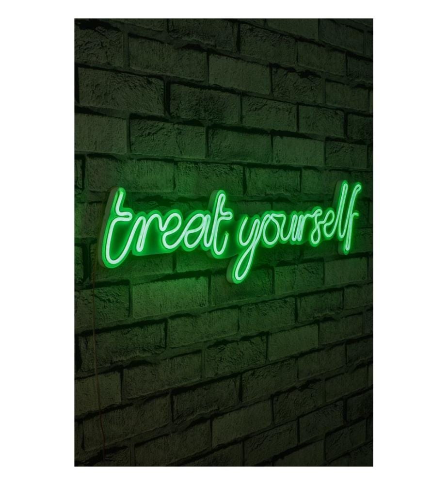 Illuminazione decorativa a LED in plastica, verde, strisce al neon flessibili, tensione di esercizio 12 V CC