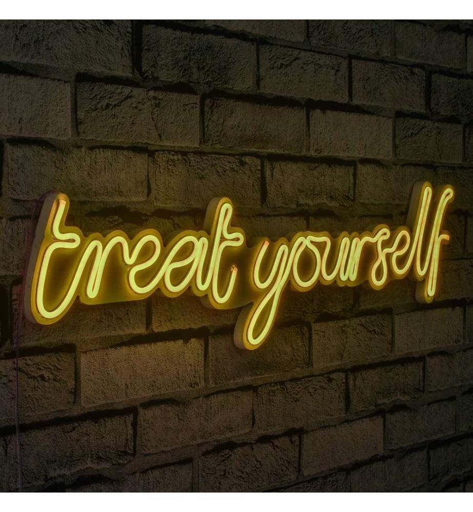 Illuminazione decorativa a LED in plastica, strisce al neon flessibili gialle, tensione di esercizio 12 V CC