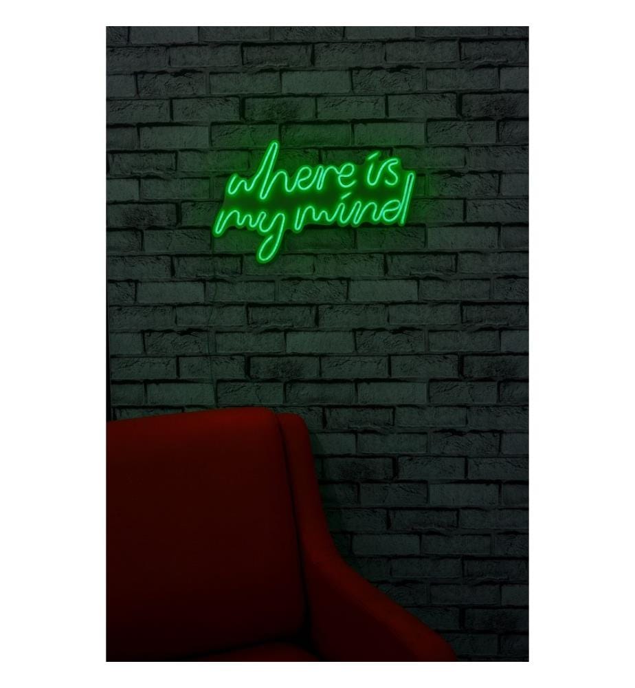Illuminazione decorativa a LED in plastica, verde, strisce al neon flessibili, tensione di esercizio 12 V CC
