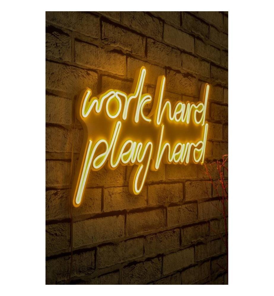 Illuminazione decorativa a LED in plastica, strisce al neon flessibili gialle, tensione di esercizio 12 V CC