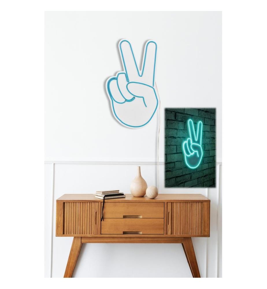 Illuminazione decorativa a LED in plastica, blu, strisce al neon flessibili, tensione di esercizio 12 V CC