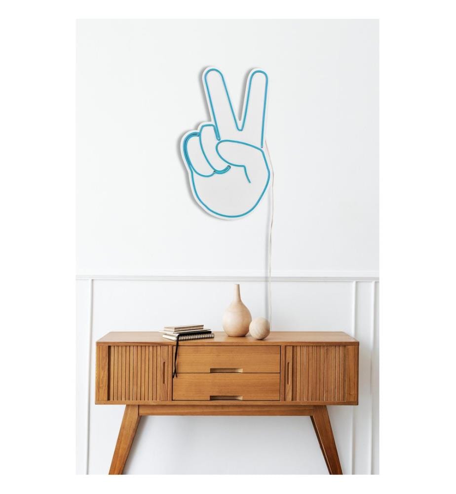 Illuminazione decorativa a LED in plastica, blu, strisce al neon flessibili, tensione di esercizio 12 V CC