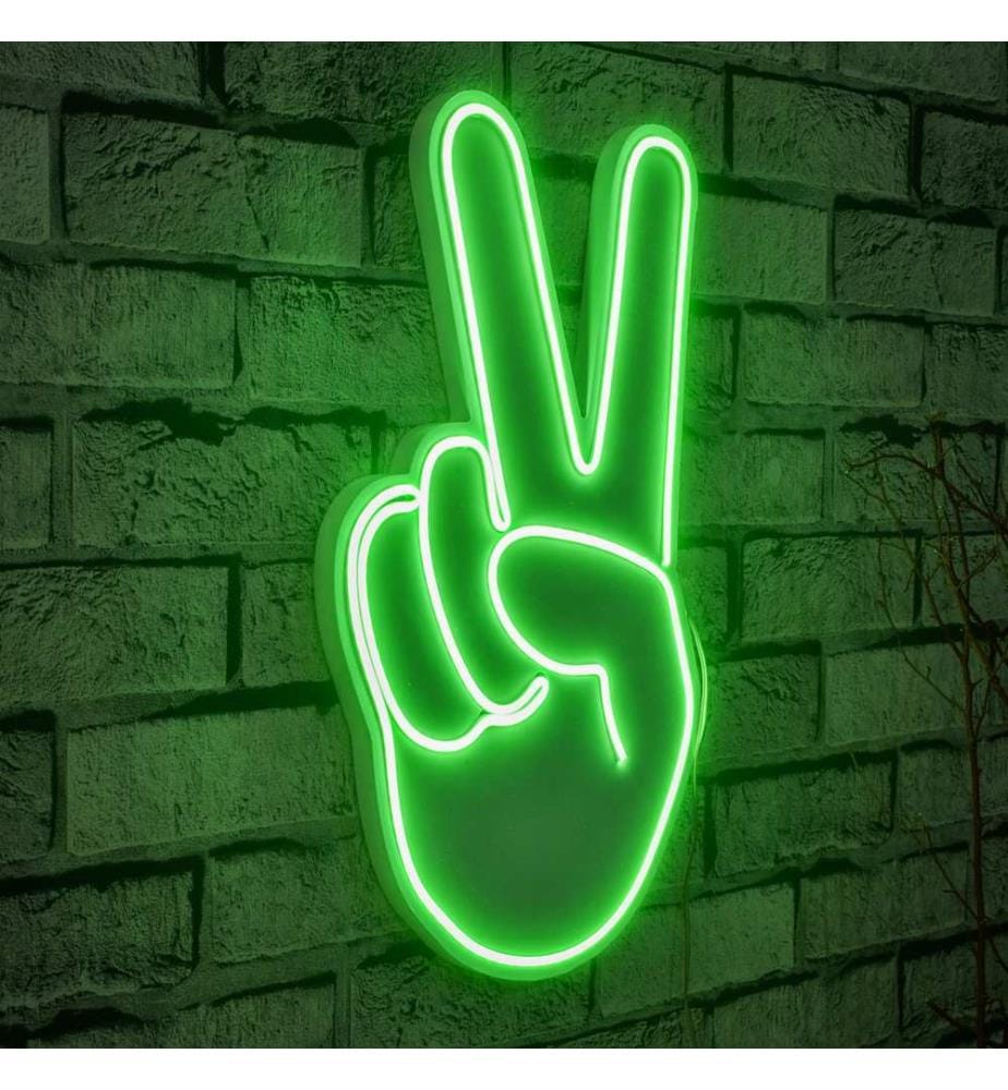 Illuminazione decorativa a LED in plastica, verde, strisce al neon flessibili, tensione di esercizio 12 V CC