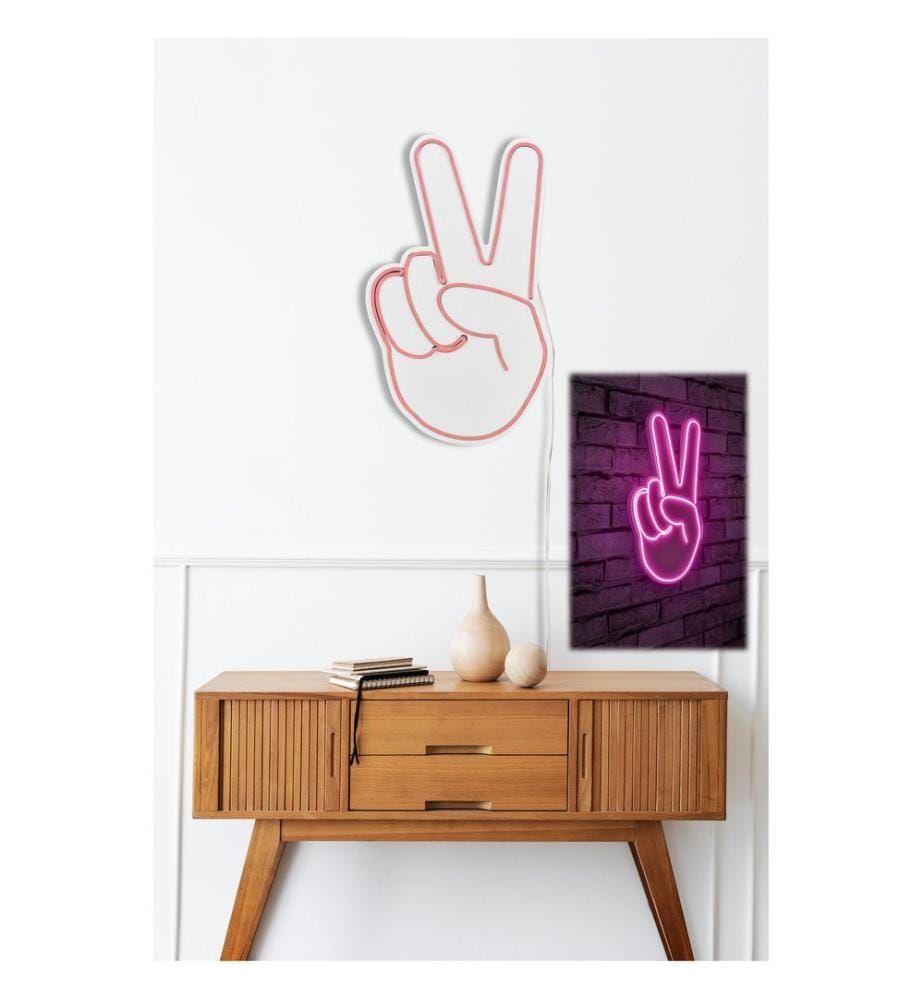 Illuminazione decorativa a LED in plastica, rosa, strisce al neon flessibili, tensione di esercizio 12 V CC