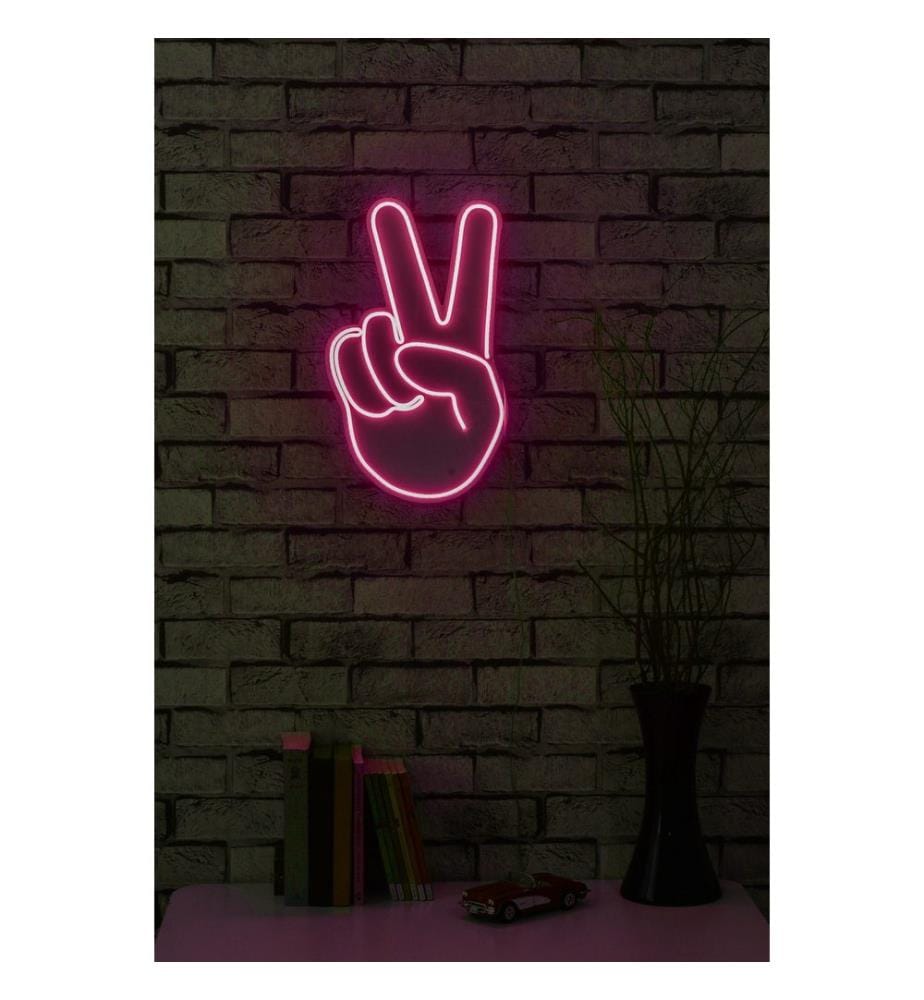 Illuminazione decorativa a LED in plastica, rosa, strisce al neon flessibili, tensione di esercizio 12 V CC