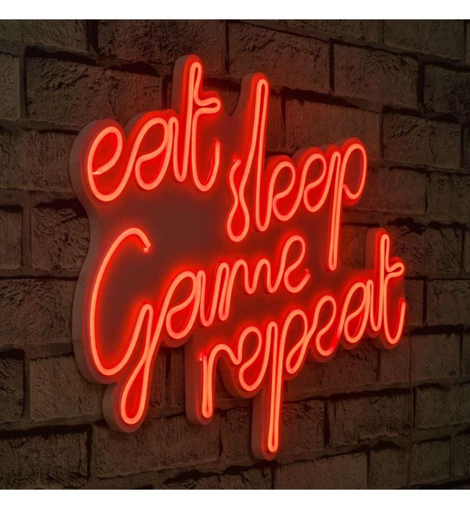 Illuminazione decorativa a LED in plastica, strisce al neon flessibili rosse, tensione di esercizio 12 V CC