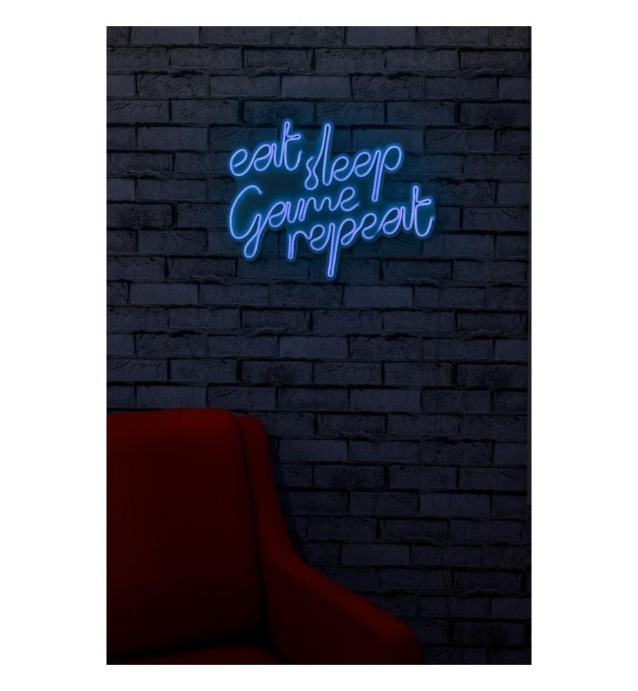 Éclairage décoratif à LED en plastique, bleu, bandes de néon flexibles, tension d'alimentation 12 V