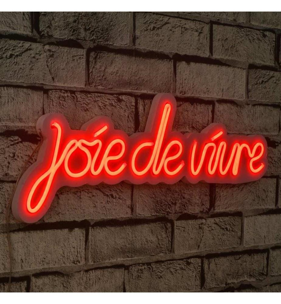 Illuminazione decorativa a LED in plastica, strisce al neon flessibili rosse, tensione di esercizio 12 V CC