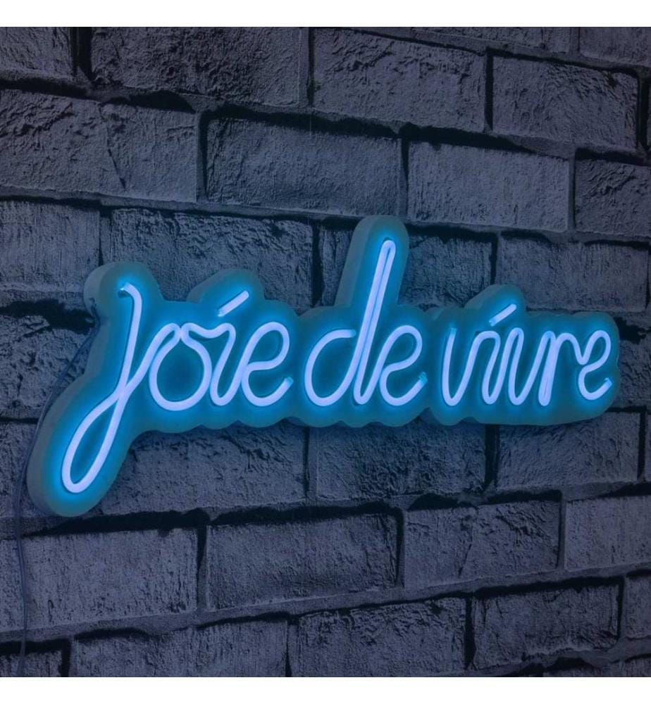 Éclairage décoratif à LED en plastique, bleu, bandes de néon flexibles, tension d'alimentation 12 V