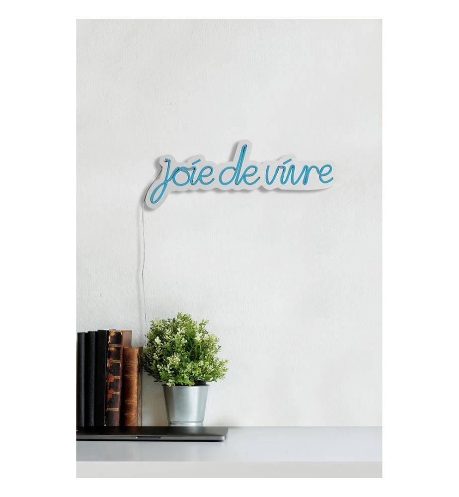 Éclairage décoratif à LED en plastique, bleu, bandes de néon flexibles, tension d'alimentation 12 V