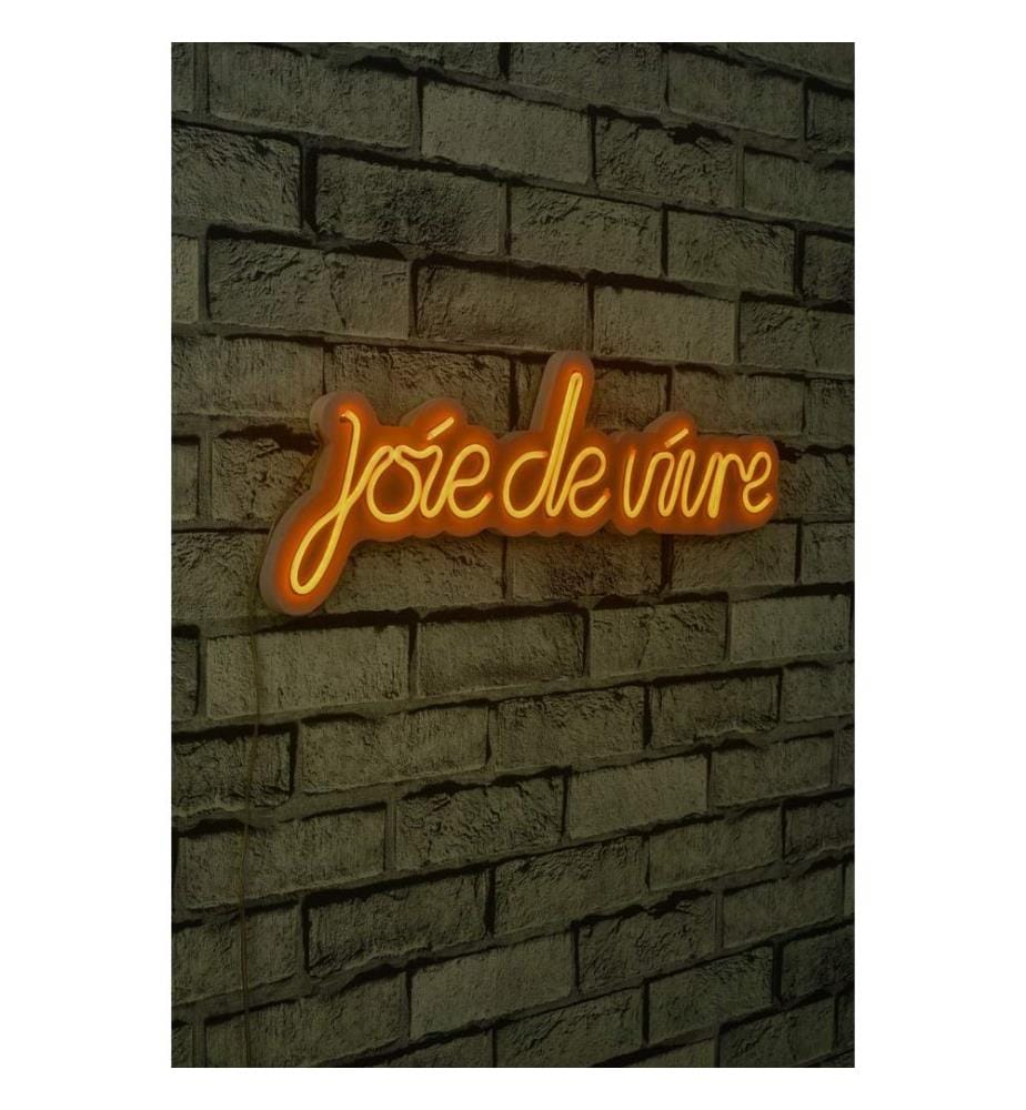 Éclairage décoratif à LED en plastique, jaune, bandes de néon flexibles, tension d'alimentation 12 V
