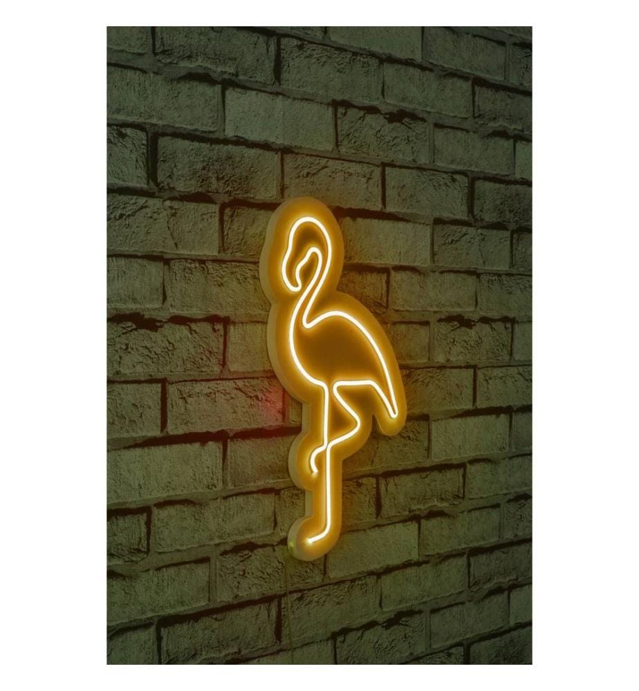 Éclairage décoratif à LED en plastique, jaune, bandes de néon flexibles, tension d'alimentation 12 V