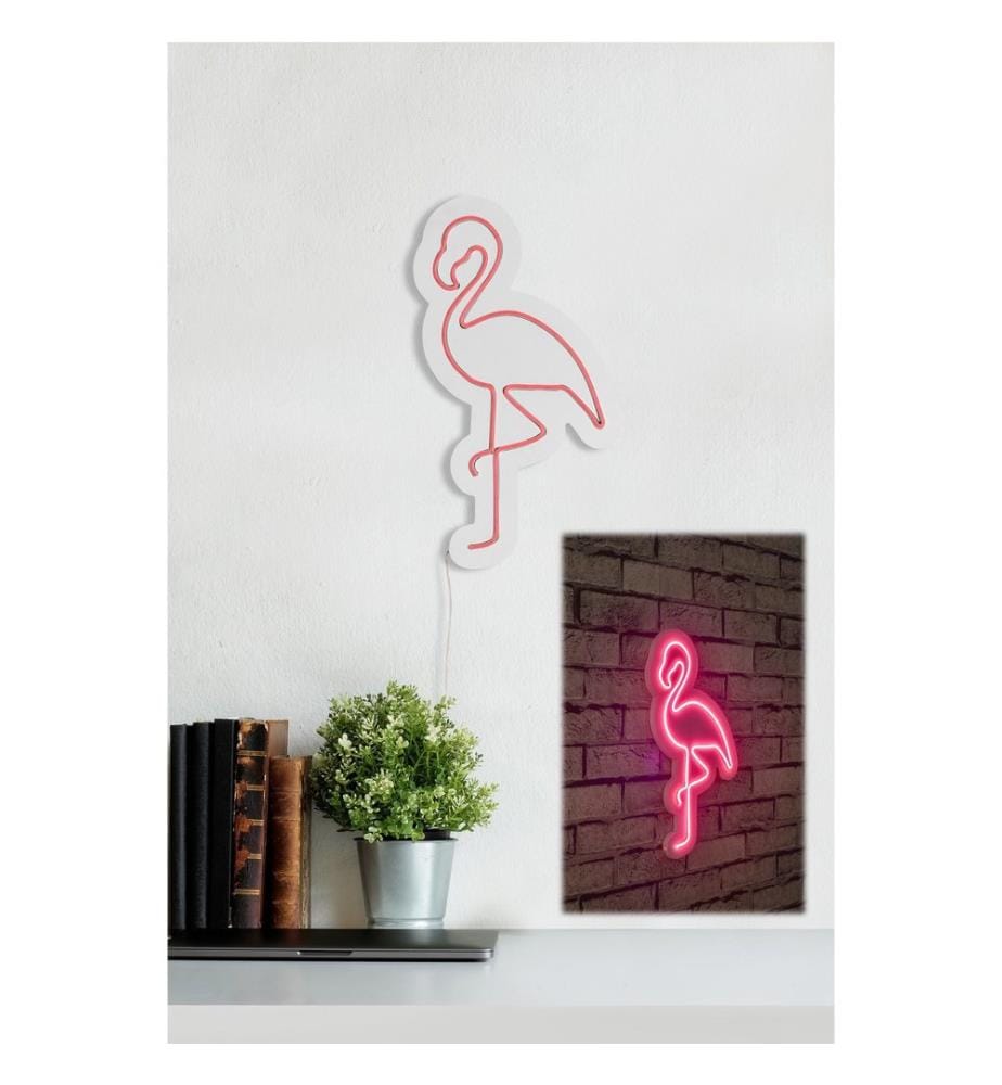 Illuminazione decorativa a LED in plastica, rosa, strisce al neon flessibili, tensione di esercizio 12 V CC